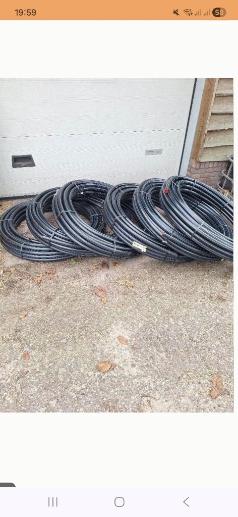 TE KOOP 300 METER TYLEENSLANG PE 40 32×3,5 MM, Ophalen, Overige materialen, 6 meter of meer, Overige typen