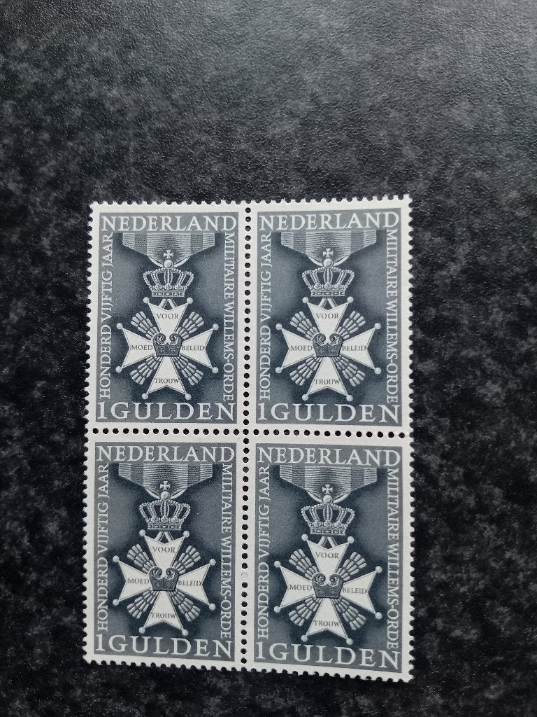 1965 Militaire Willemsorde in blokjes, Ophalen of Verzenden, Na 1940, Postfris