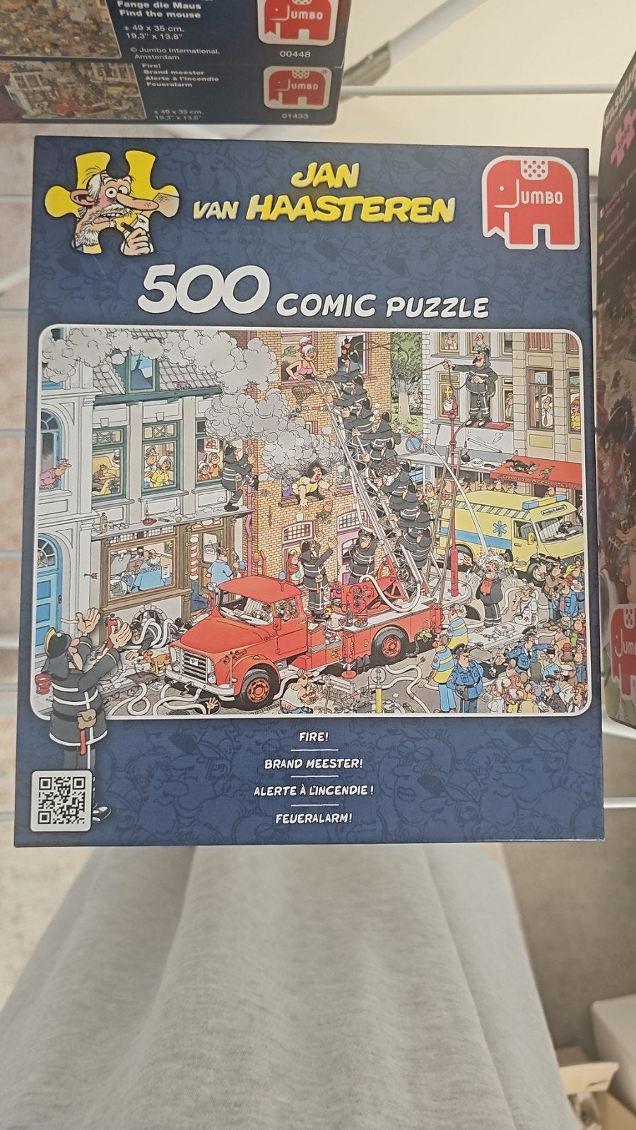 Jan van haasteren puzzel
500 stukjes

Compleet en netjes, Hobby en Vrije tijd, Denksport en Puzzels, Ophalen of Verzenden, 500 t/m 1500 stukjes