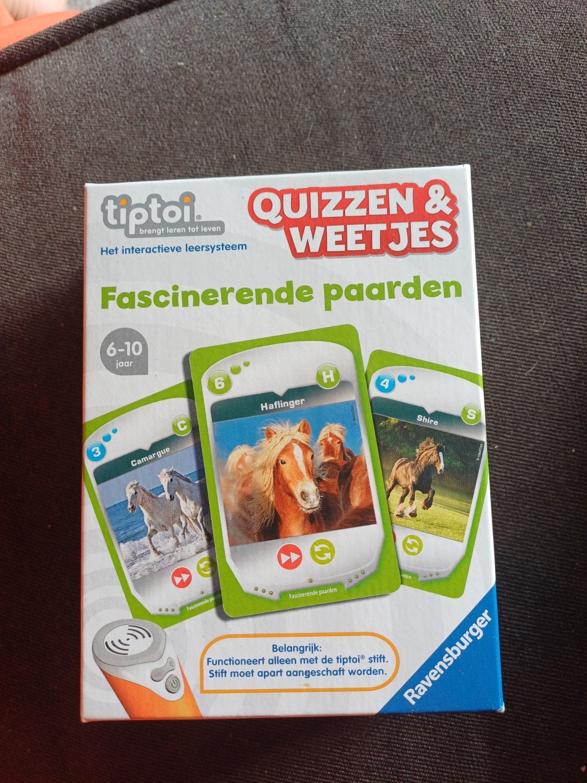 Tiptoi Quizzen & Weetjes: Fascinerende Paarden, Kinderen en Baby's, Speelgoed | Educatief en Creatief, Ophalen of Verzenden, Zo goed als nieuw