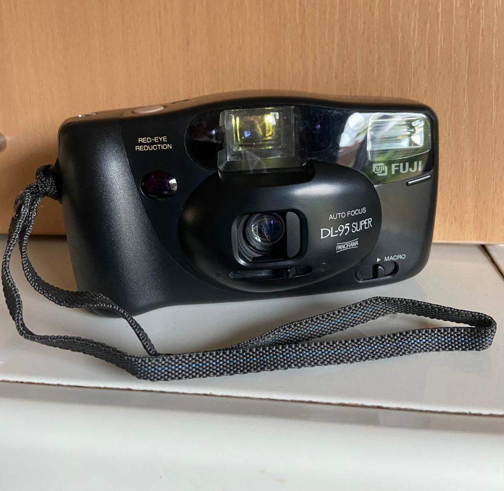 Fuji DL-95 super, Audio, Tv en Foto, Fotocamera's Analoog, Ophalen, Gebruikt, Spiegelreflex, Fuji