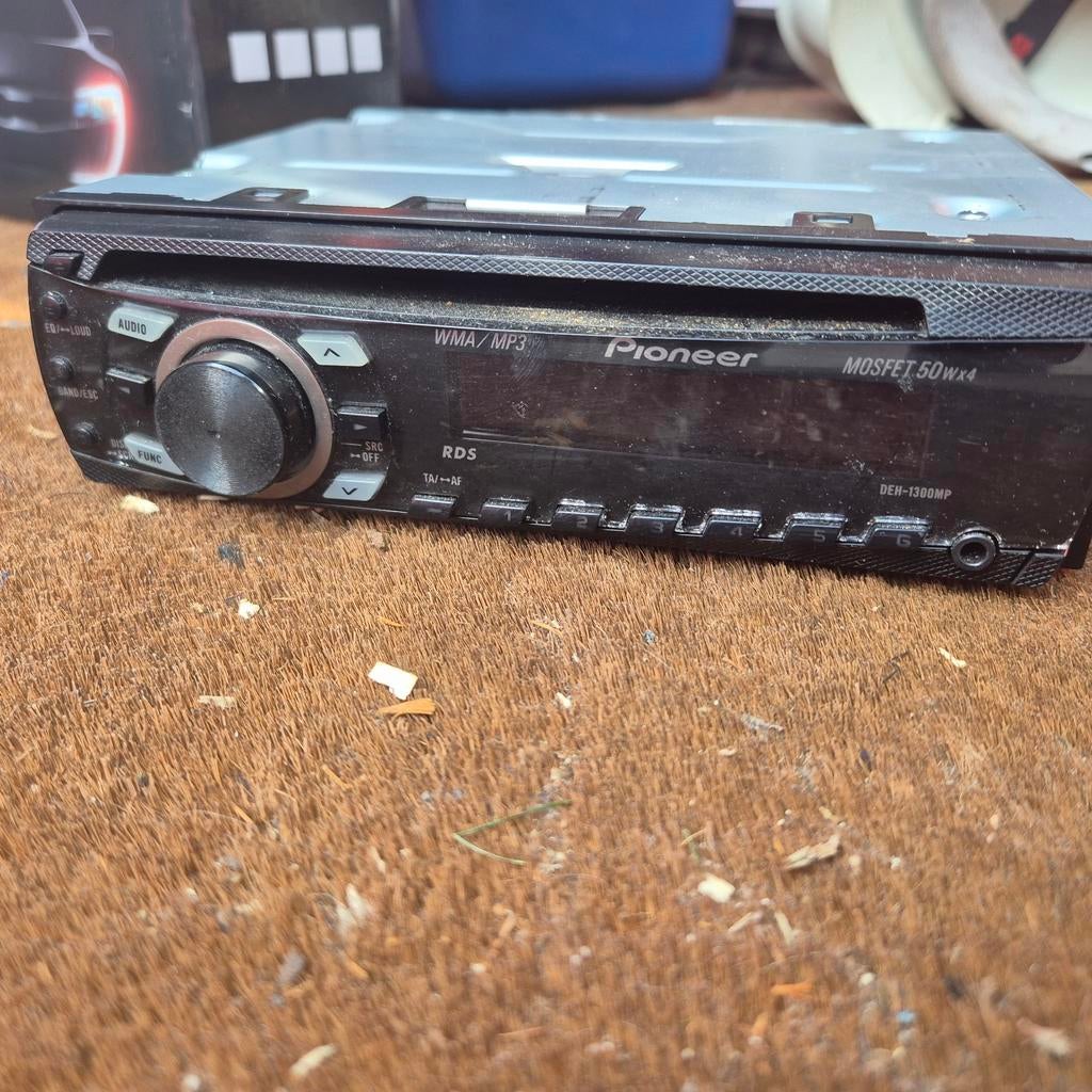 Pioneer DEH-1300MP compleet, Auto diversen, Autoradio's, Ophalen of Verzenden