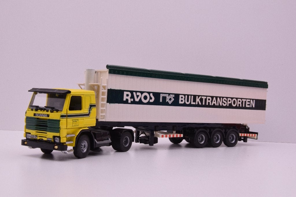 Scania 113M-360  ''R Vos bulktransport ''  Tekno, Ophalen of Verzenden, Zo goed als nieuw, Bus of Vrachtwagen, Tekno