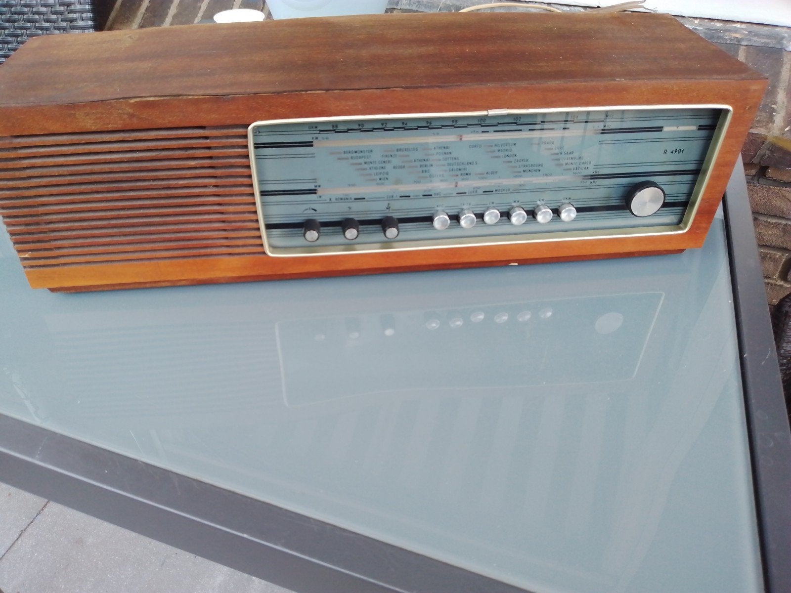 oude radio, Ophalen of Verzenden