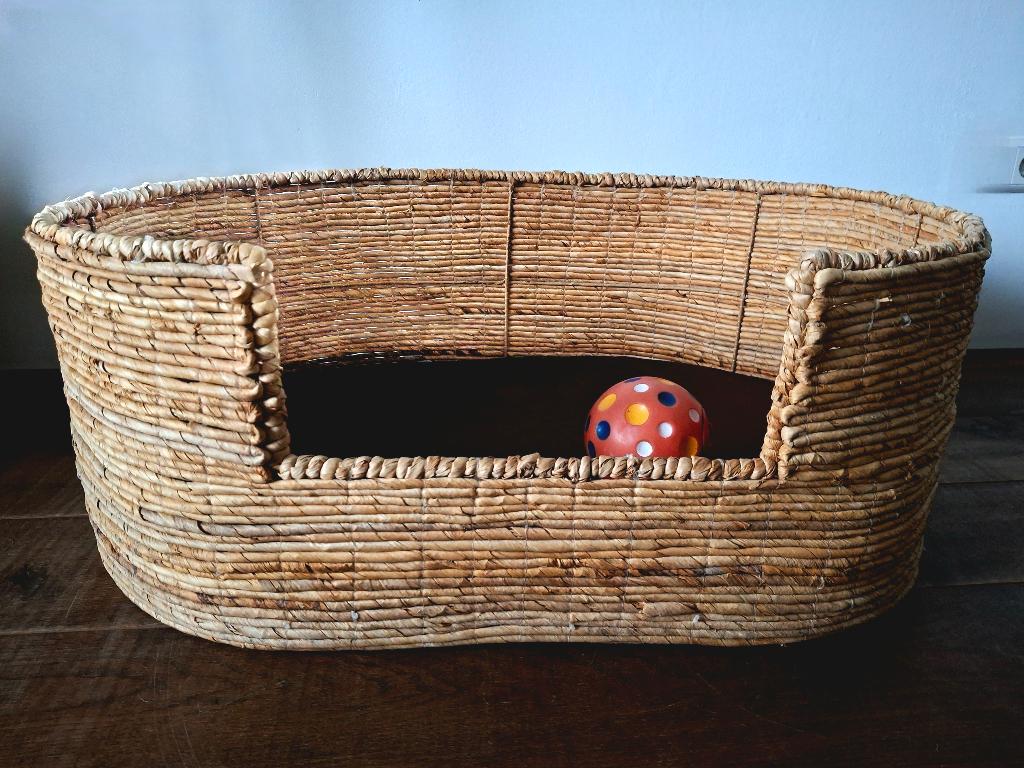 Hondenmanden 60x38x45 cm, inclusief kussentje, nieuw, Dieren en Toebehoren, Ophalen of Verzenden, Nieuw, Riet