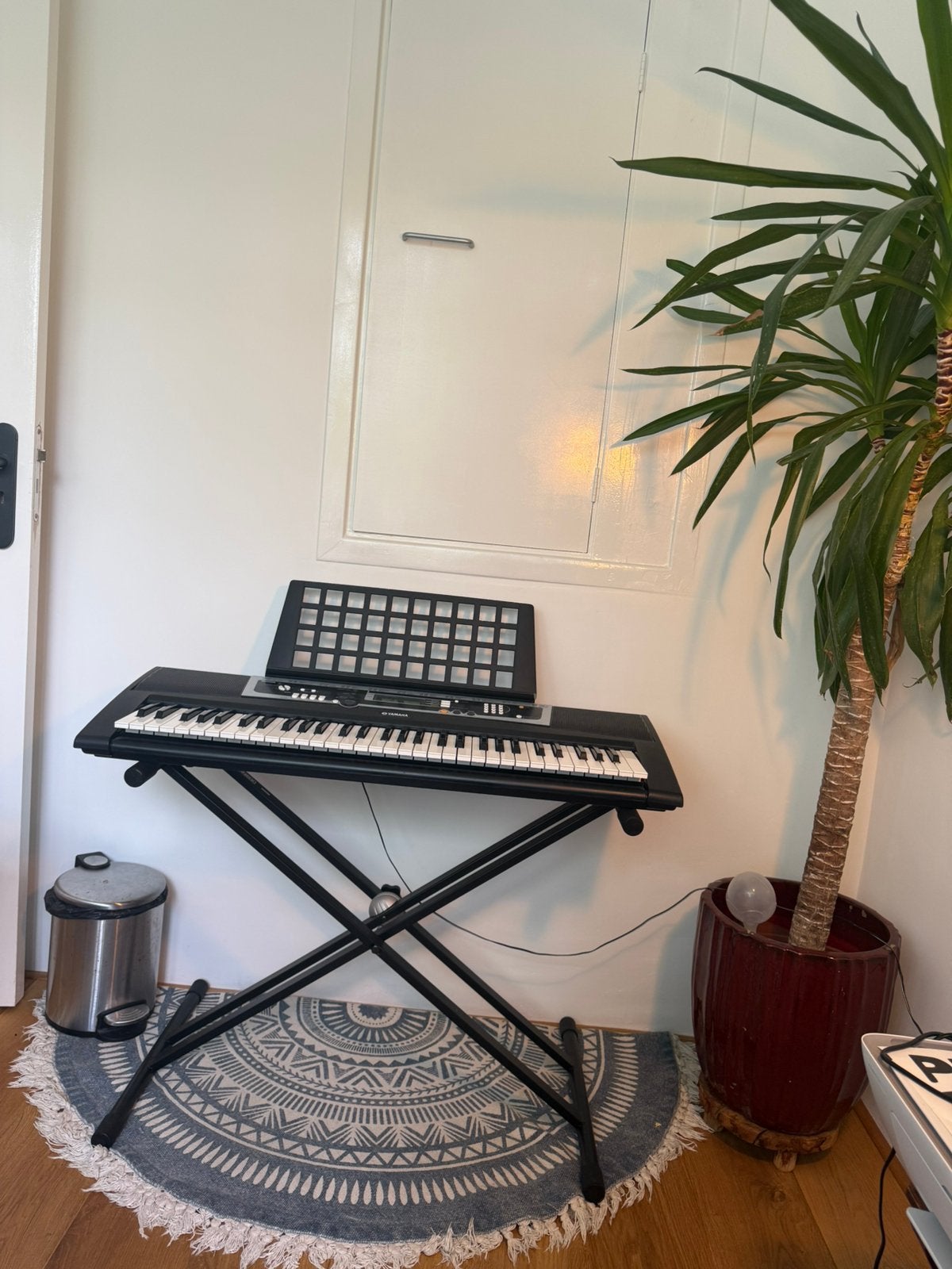 Keyboard Yamaha YPT-210 + standaard, Ophalen of Verzenden, Gebruikt, 61 toetsen, Yamaha