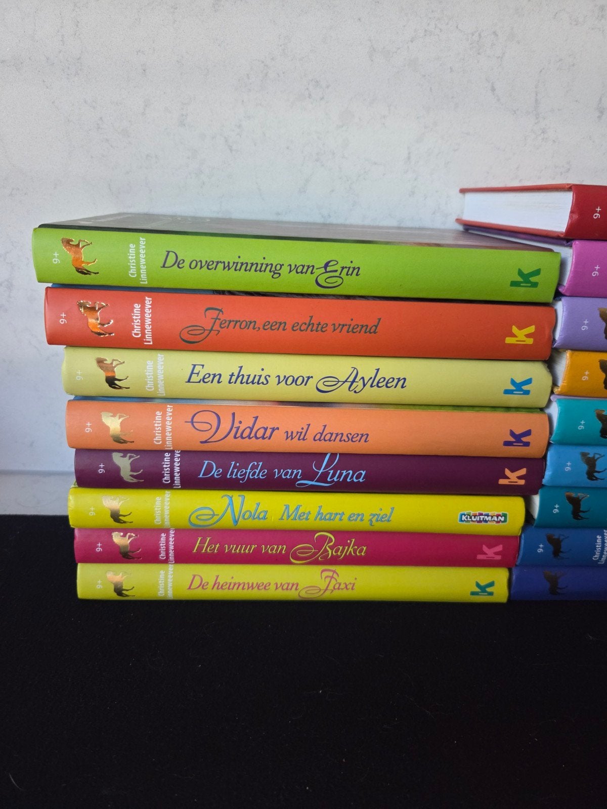 Christine Linneweever - 17x gouden paardenboeken, Boeken, Ophalen of Verzenden, Zo goed als nieuw