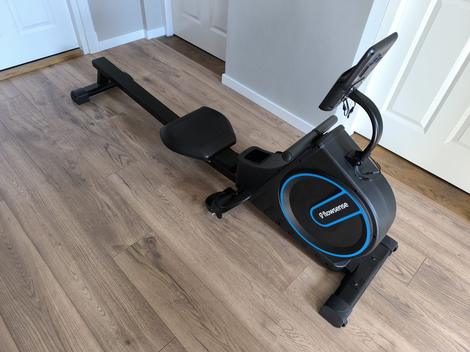 Roeiapparaat Flowsense als nieuw inklapbaar, Sport en Fitness, Fitnessapparatuur, Ophalen, Nieuw, Roeitrainer