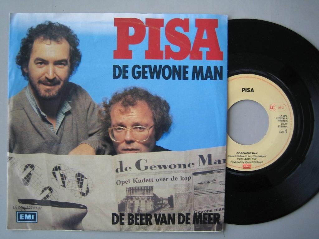 Spaan en Vermeegen - De gewone man_, Ophalen of Verzenden, Gebruikt, 7 inch, Levenslied of Smartlap