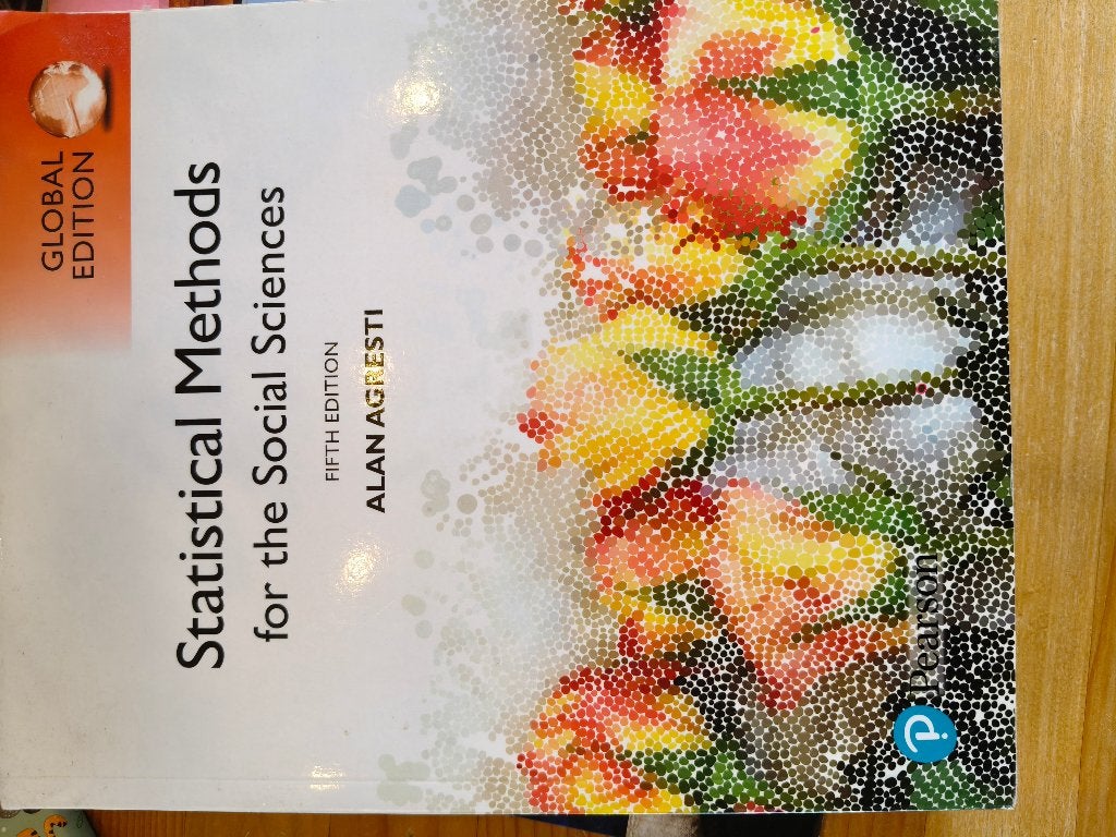 Statistical methods for the social sciences, Boeken, Ophalen, Gamma, Zo goed als nieuw, WO