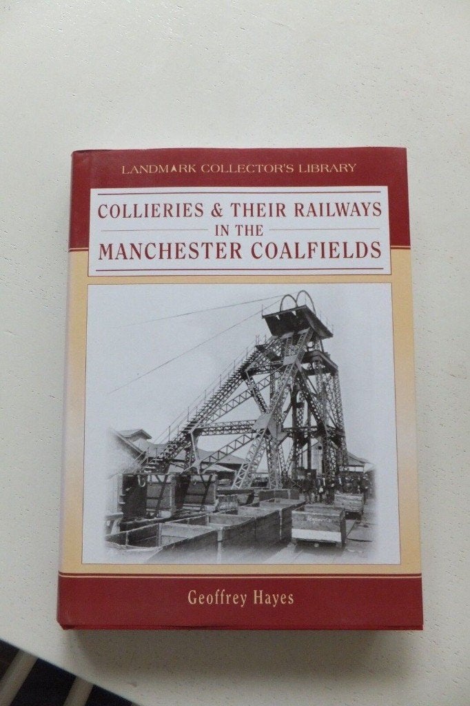 Boek Engeland kolenmijnen mijnen spoorwegen Manchester trein, Ophalen of Verzenden, Zo goed als nieuw, Trein, Boek of Tijdschrift