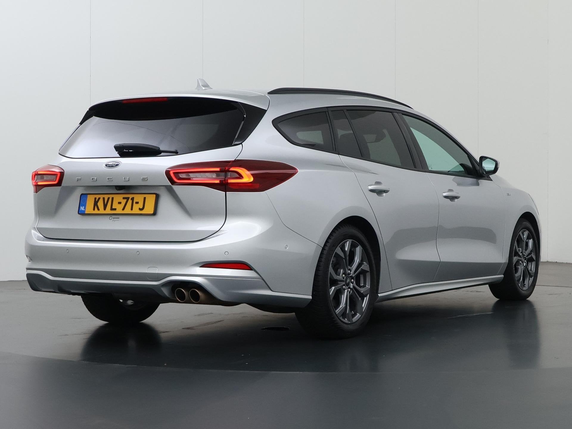 Ford Focus Wagon 1.0 EcoBoost Hybrid ST Line X 155pk Automaa, Stof, Gebruikt, 155 pk, Hybride Elektrisch/Benzine