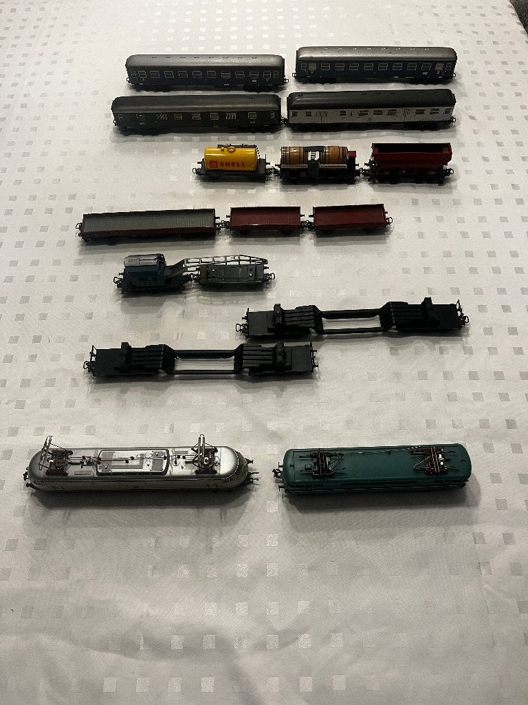 Te koop Aangeboden: "Marklin" treinset, Hobby en Vrije tijd, Ophalen, Wisselstroom, Analoog, Märklin