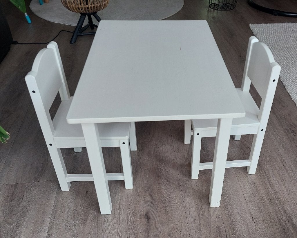 Ikea Sundvik Kinder tafeltje met 2 stoeltjes, Ophalen, Gebruikt, Tafel(s) en Stoel(en)