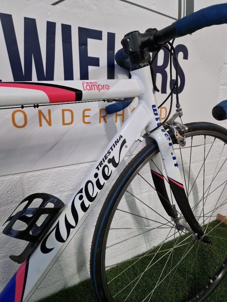 Wilier Triestina Racefiets 28" 52cm D9, Fietsen en Brommers, Fietsen | Racefietsen, 28 inch, Velgrem, Aluminium, 49 tot 53 cm