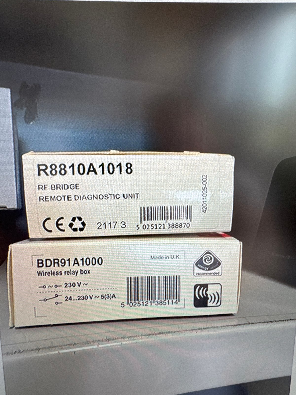 Honeywell Home BDR91A1000 Draadloze Relaisbox, Ophalen of Verzenden, Nieuw, Overige merken, Relais