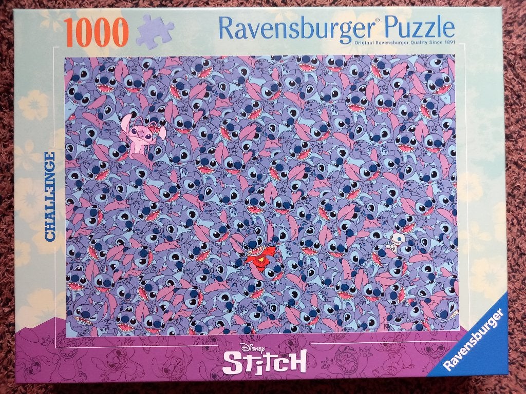 Ravensburger puzzel Impossible Stitch 1000 stukjes NIEUW, Ophalen of Verzenden, 500 t/m 1500 stukjes, Nieuw, Legpuzzel