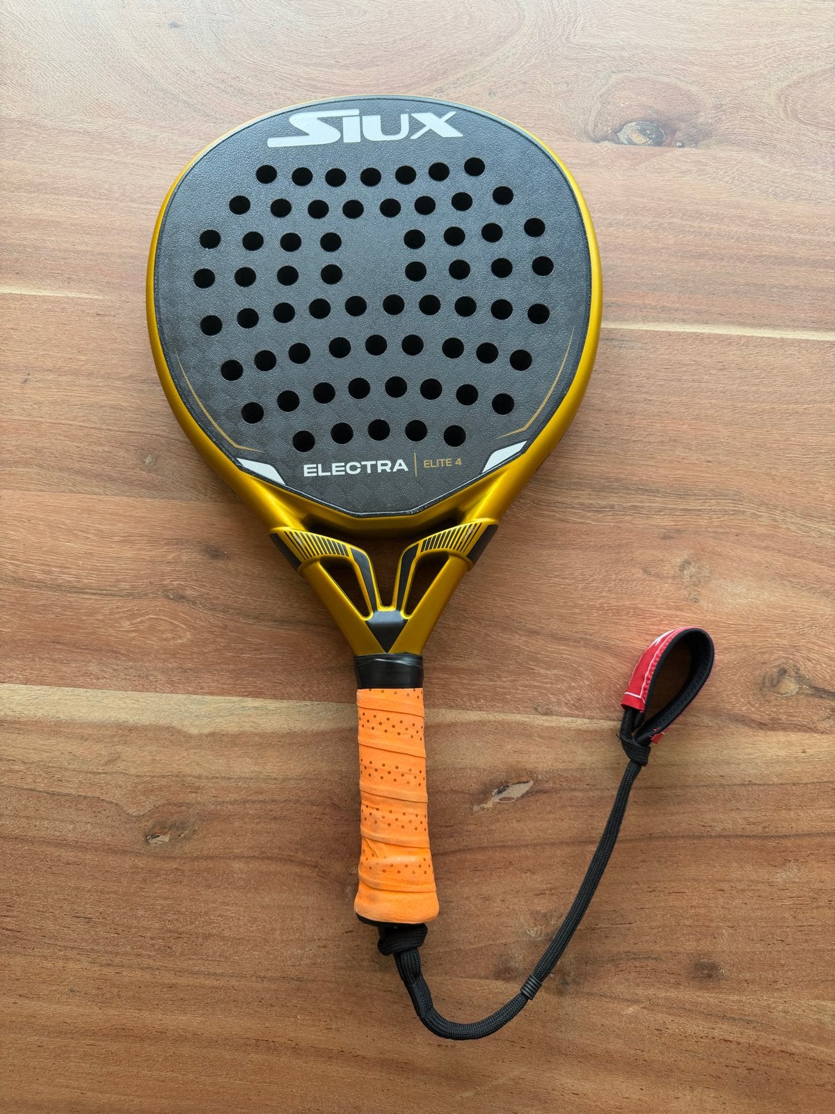 Siux Electra Elite 4 padelracket - Heel goed, Sport en Fitness, Padel, Ophalen of Verzenden, Gebruikt, Padelracket