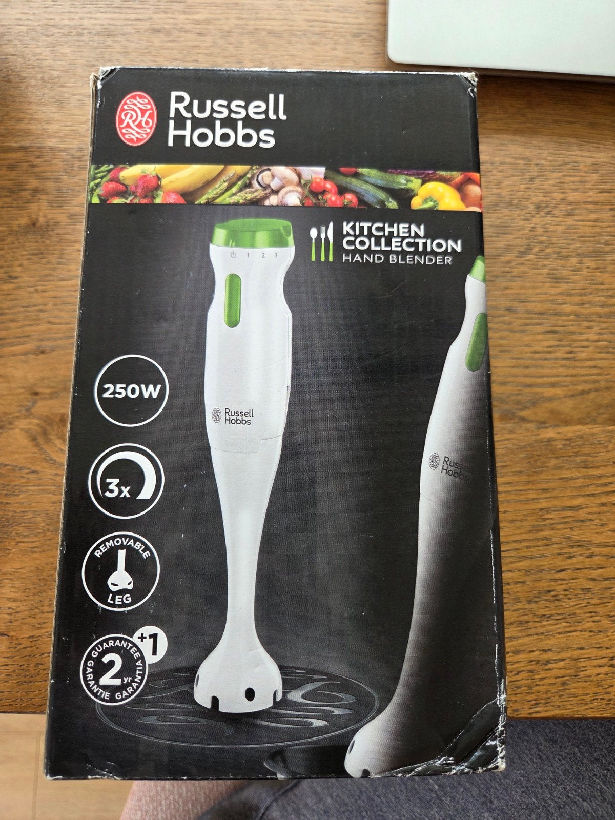 Russell Hobbs Kitchen Collection Staafmixer - Nieuw in doos, Minder dan 1 liter, Ophalen of Verzenden, Nieuw, 3 snelheden of meer