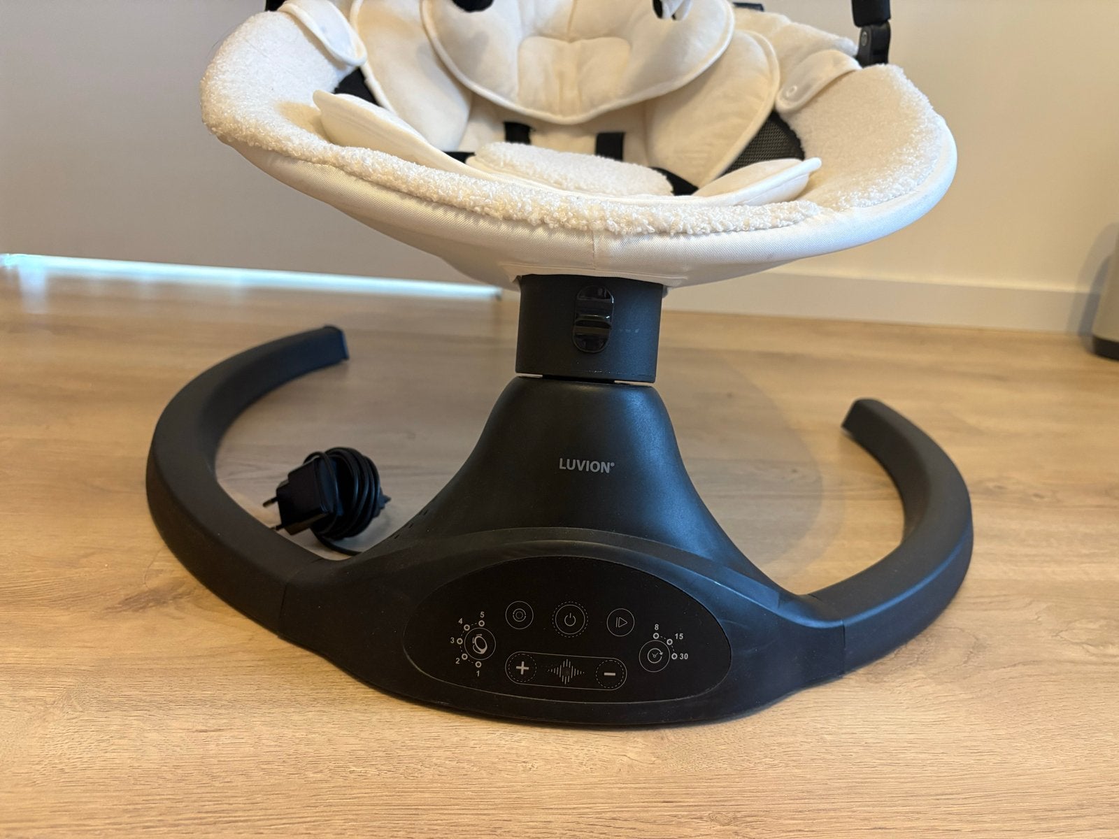 LUVION Baby Swing - Elektrische Babyschommel, Ophalen, Zo goed als nieuw