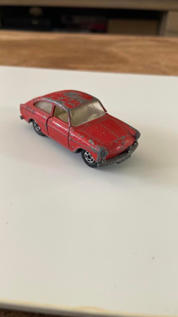 Vintage VW 1600 tl matchbox, Hobby en Vrije tijd, Ophalen of Verzenden, Zo goed als nieuw, Auto