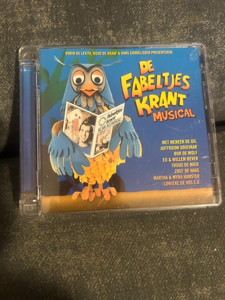 DE FABELTJES KRANT MUSICAL 2007 CD, Ophalen of Verzenden, Zo goed als nieuw