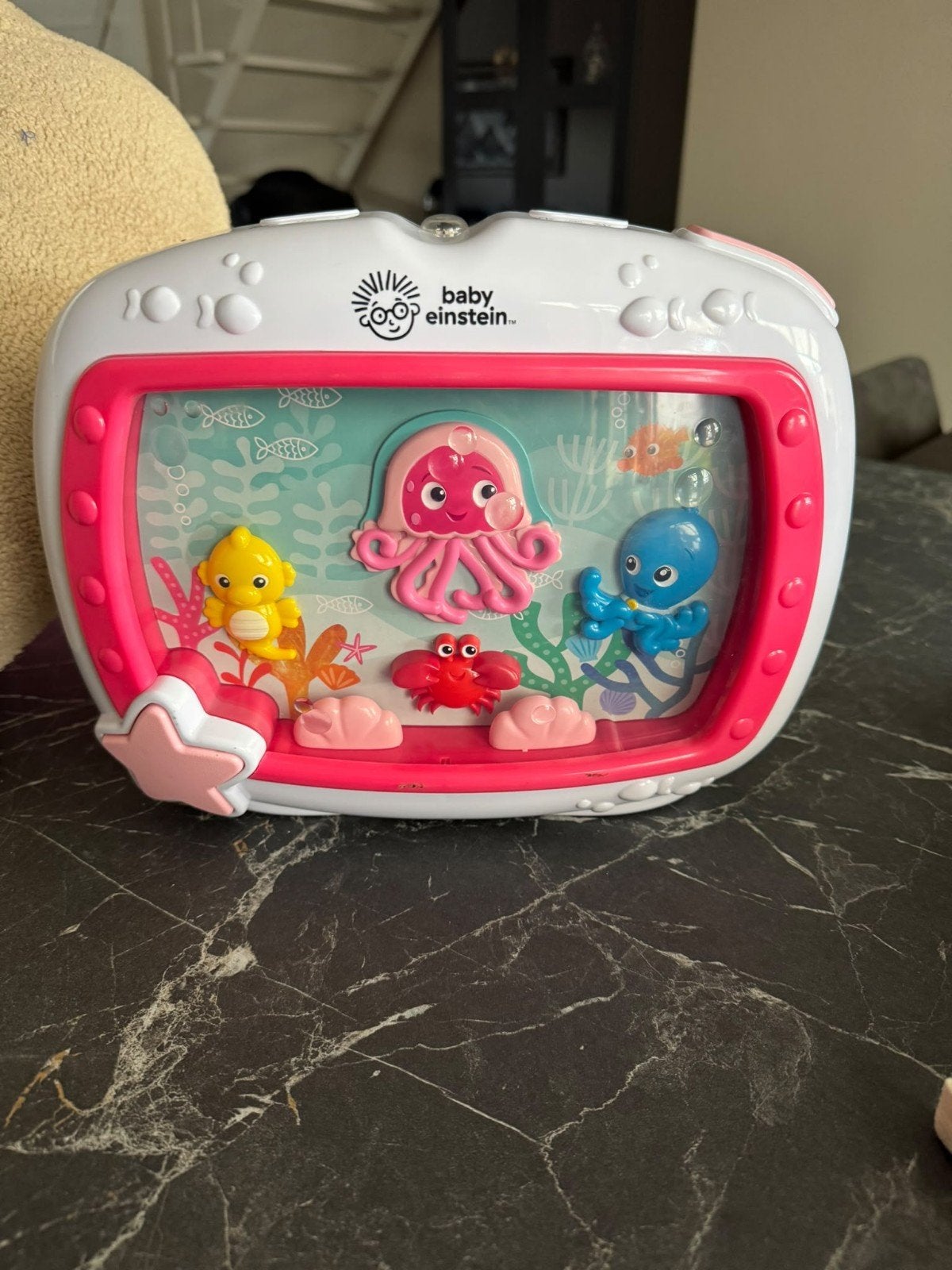 Baby Einstein Ocean Explorers Muziek & Licht Aquarium, Ophalen, Zo goed als nieuw, Overige typen, Met licht