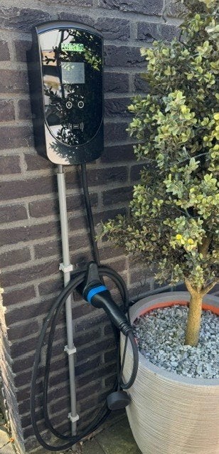 Autolaadpaal Perfectfit EV-Charger 11 kw met Tag, Type 2, Auto diversen, Laadpalen, Ophalen, Gebruikt, Laadkabel