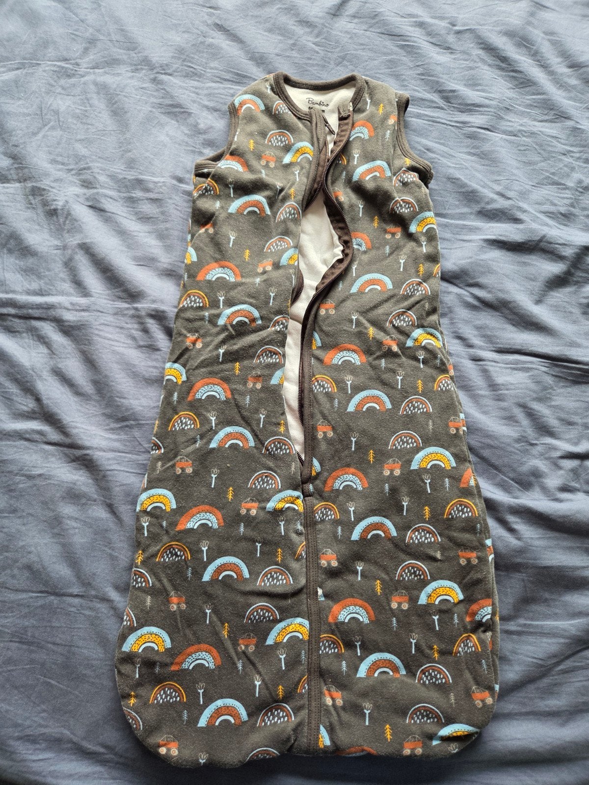 Bambino slaapzak 68-80 cm met regenboogprint, Kinderen en Baby's, Ophalen of Verzenden