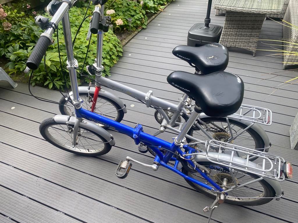 2 vouwfietsen (Velowell), 20 inch of meer, Gebruikt, Versnellingen, Totaal opvouwbaar