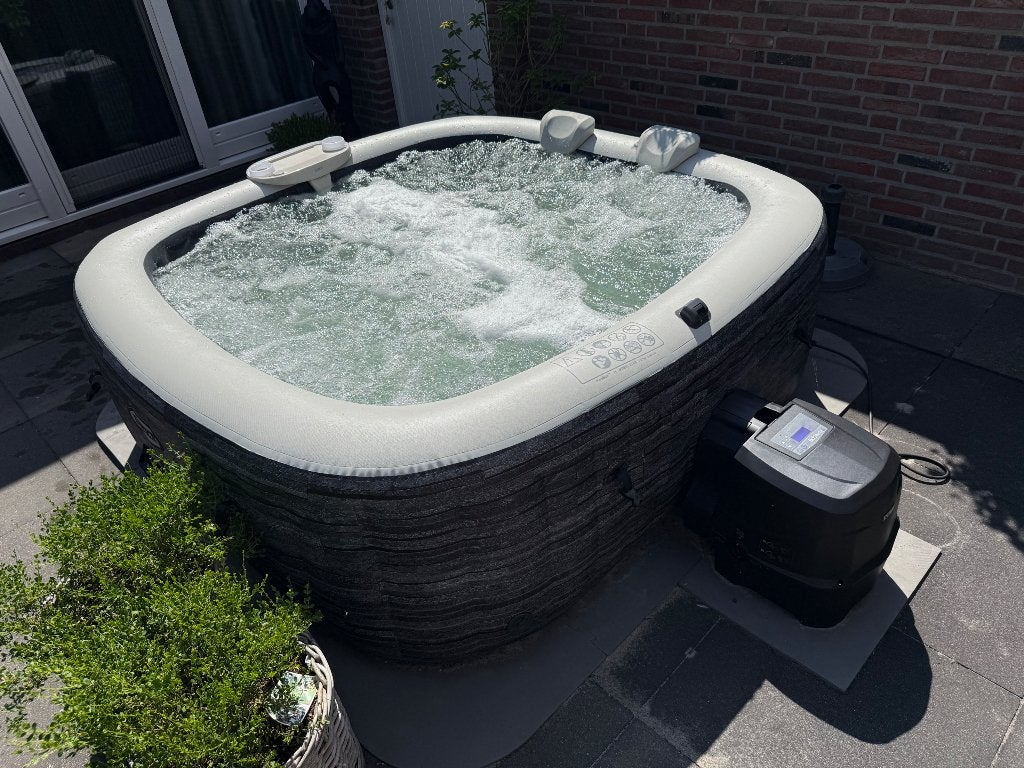 Intex jacuzzi Greystone 6 persoon NIEUW!, Ophalen, Nieuw, Filter, Opblaasbaar