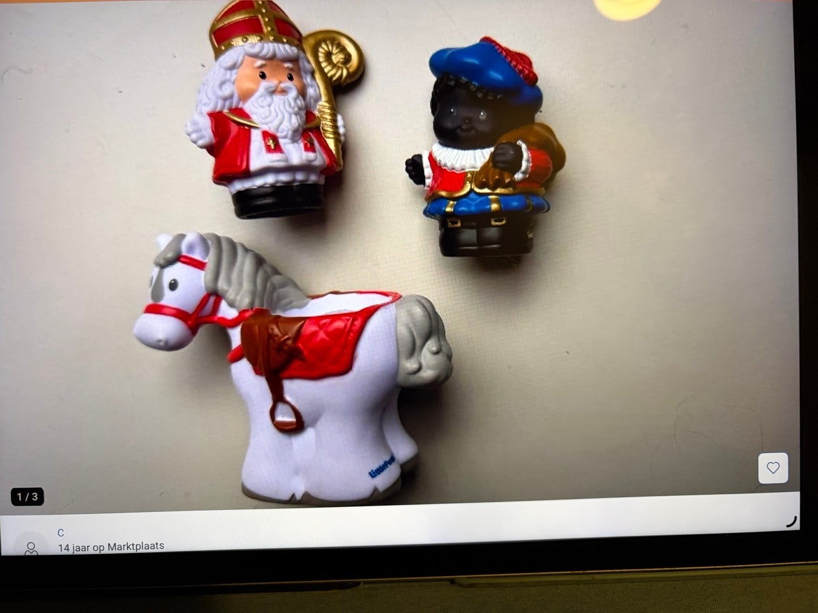 Sinterklaas,Paard en Zwarte Piet, Ophalen of Verzenden, Zo goed als nieuw, Speelset