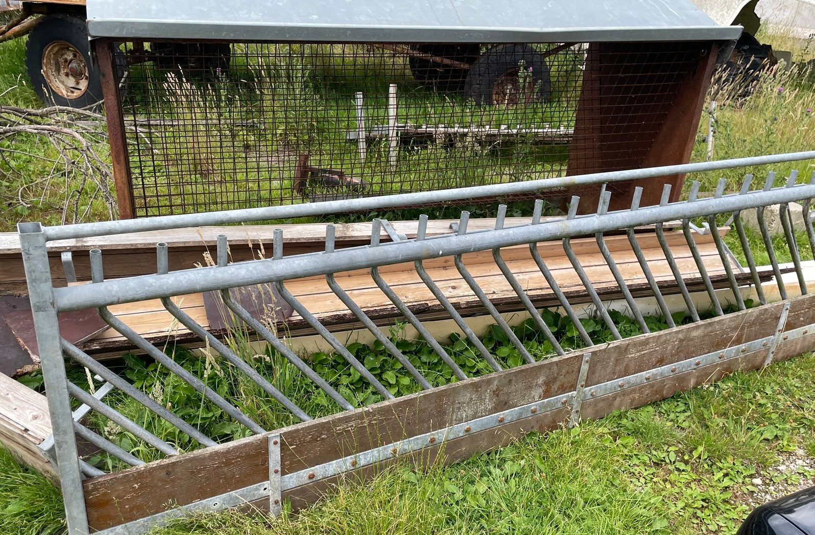 3 schappen voer hekken, Dieren en Toebehoren, Schapen, Geiten en Varkens, Schaap