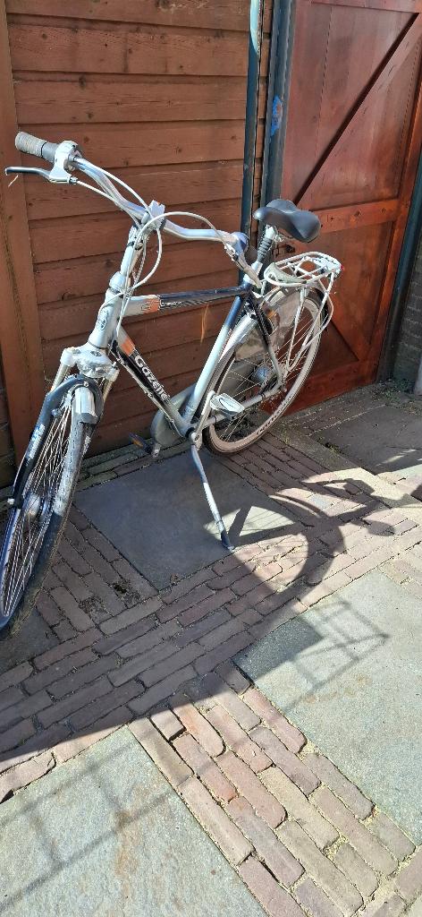 1 herenfietsen, gebruikt, in goede staat., Fietsen en Brommers, Fietsen | Vouwfietsen, Ophalen, Gebruikt, 16 tot 18 inch, Gazelle