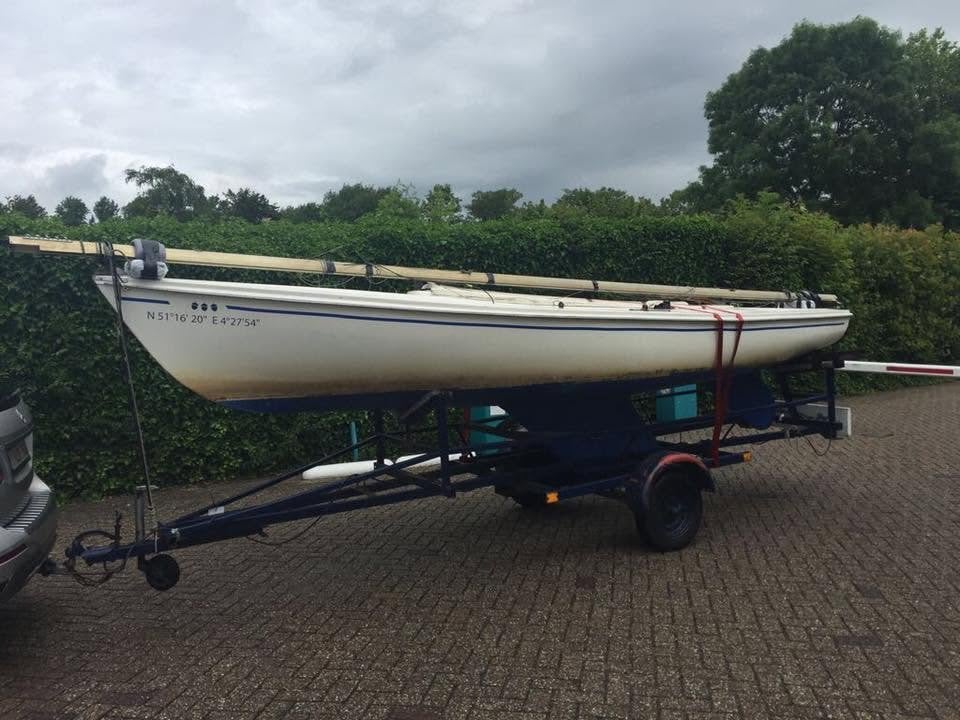 Centaur zeilboot, Ophalen, Gebruikt, Centaur, Polyester