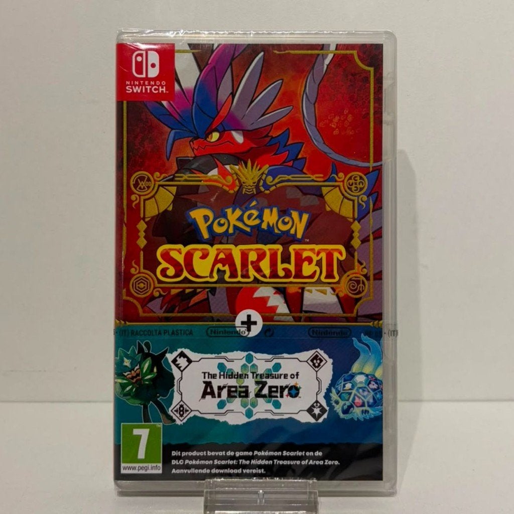 Nintendo Switch Game: Pokemon Scarlet + The Hidden Treasure, Spelcomputers en Games, Avontuur en Actie, 1 speler, Ophalen of Verzenden