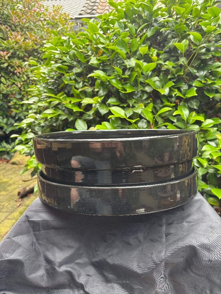 Set potten voor Bonsai , ZIE FOTO'S, Zo goed als nieuw, Minder dan 40 cm, Overige vormen, Aardewerk