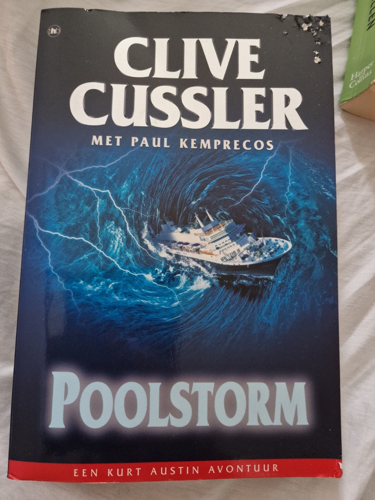 P. Kemprecos - Poolstorm, Ophalen of Verzenden, Zo goed als nieuw, P. Kemprecos; Clive Cussler