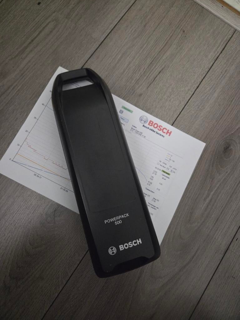 Bosch frame 500 met testrapport en garantie, Fietsen en Brommers, Fietsaccessoires | Fietsaccu's, ., Ophalen of Verzenden, Zo goed als nieuw