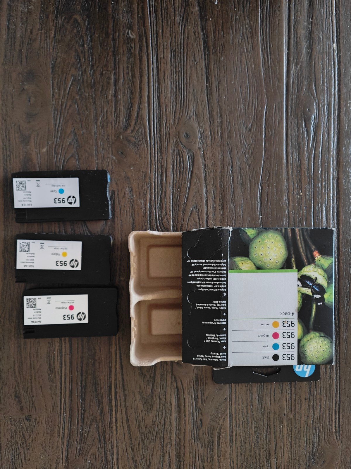 HP 953 Inktcartridges - Geel, Magenta, Cyaan (3-pack), Ophalen of Verzenden, Nieuw, Cartridge, HP