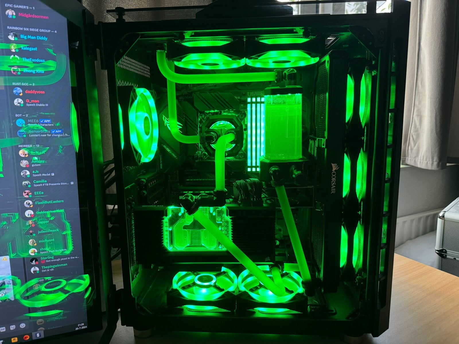 Game pc rtx 3090 “MOET NU WEG”, Ophalen, HDD, Zo goed als nieuw, Gaming