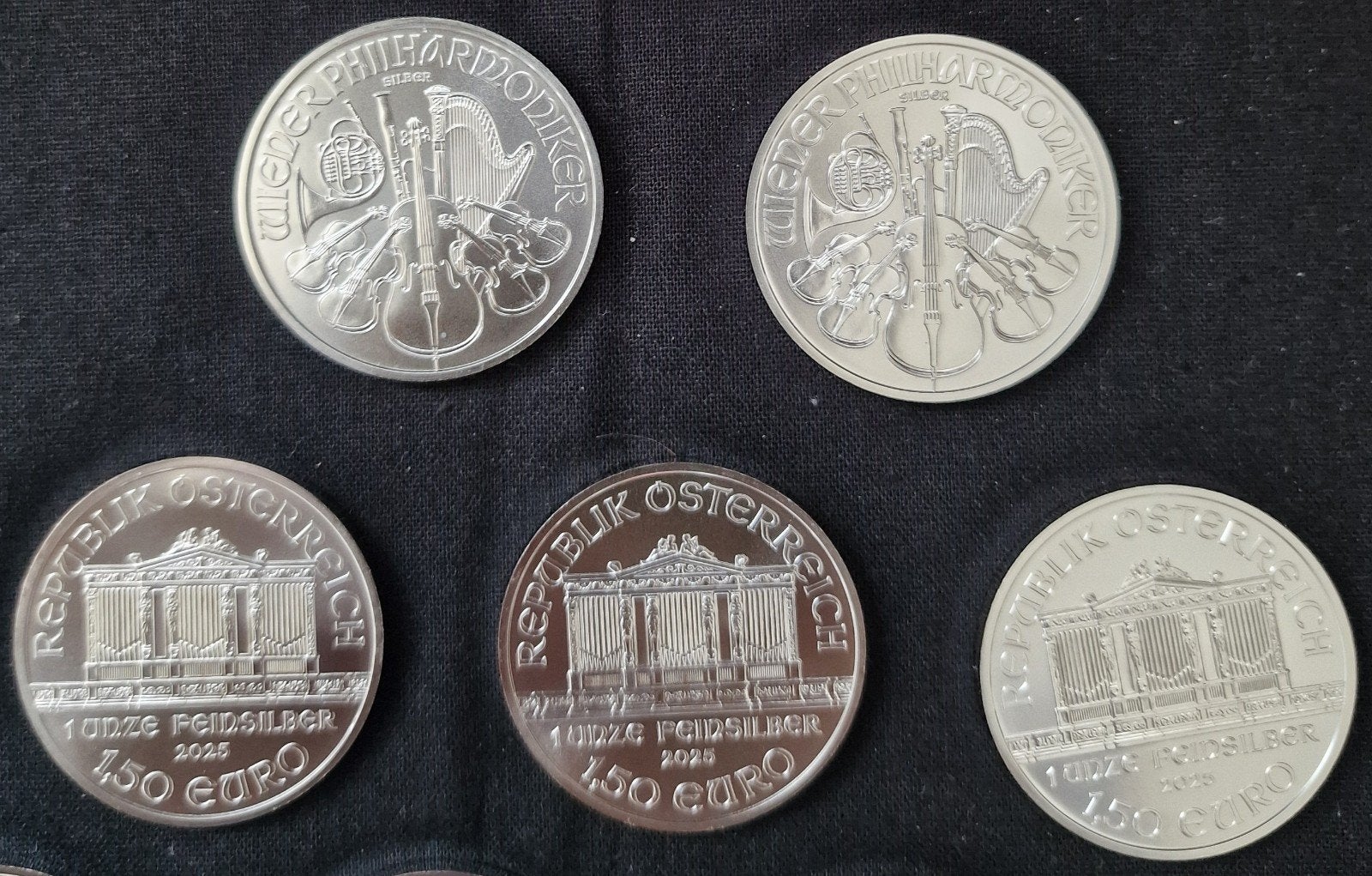 5 oz Wiener Philharmoniker Zilveren Munt 2025, Ophalen of Verzenden, Zilver