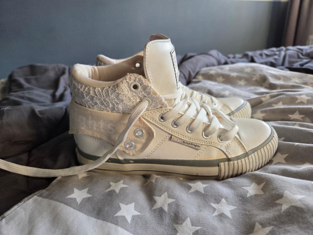 British Knights sneakers, maat 36, British Knights, Wit, Ophalen of Verzenden, Sneakers of Gympen