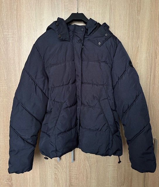 Only, donkerblauwe dames jas, maar XXL, Ophalen of Verzenden, Zo goed als nieuw, Maat 46/48 (XL) of groter, Blauw