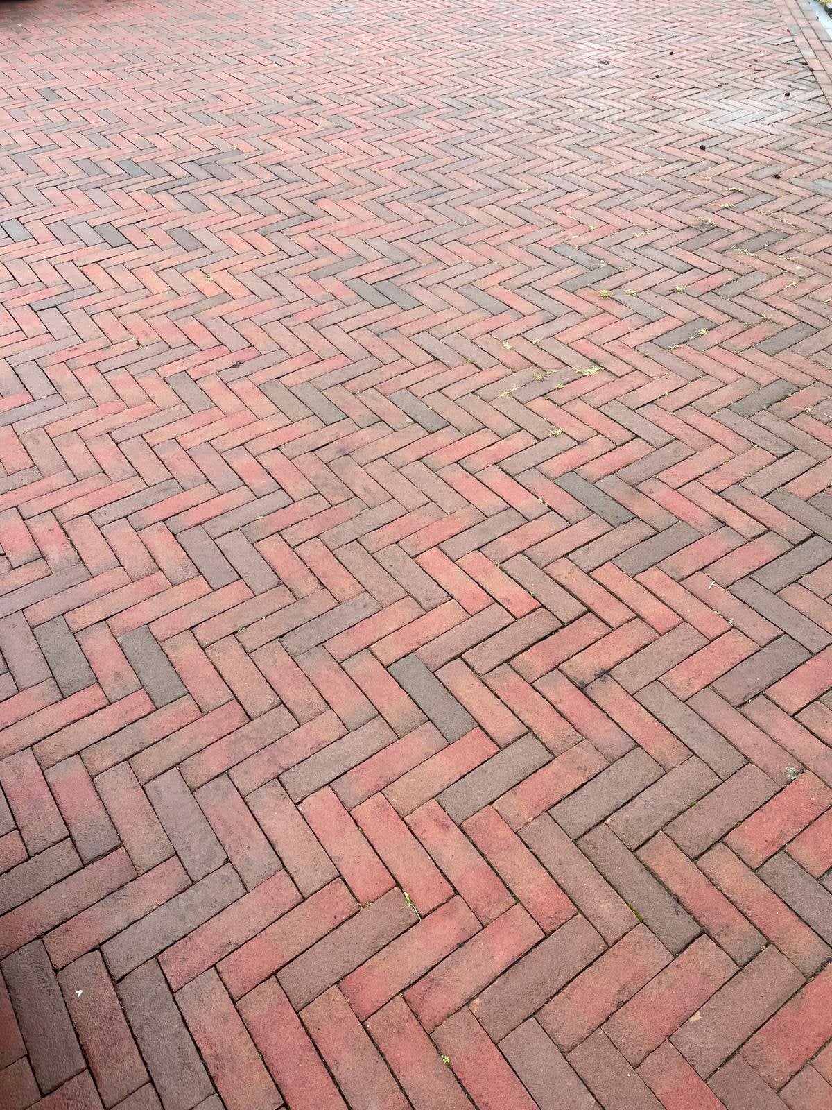 Rode Hardgebakken Stenen, Tuin en Terras, Tegels en Klinkers, Ophalen, Zo goed als nieuw, Beton, Klinkers