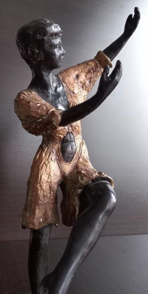 Bronzen beeld JeanMarianne Bremers, Ophalen of Verzenden, Brons