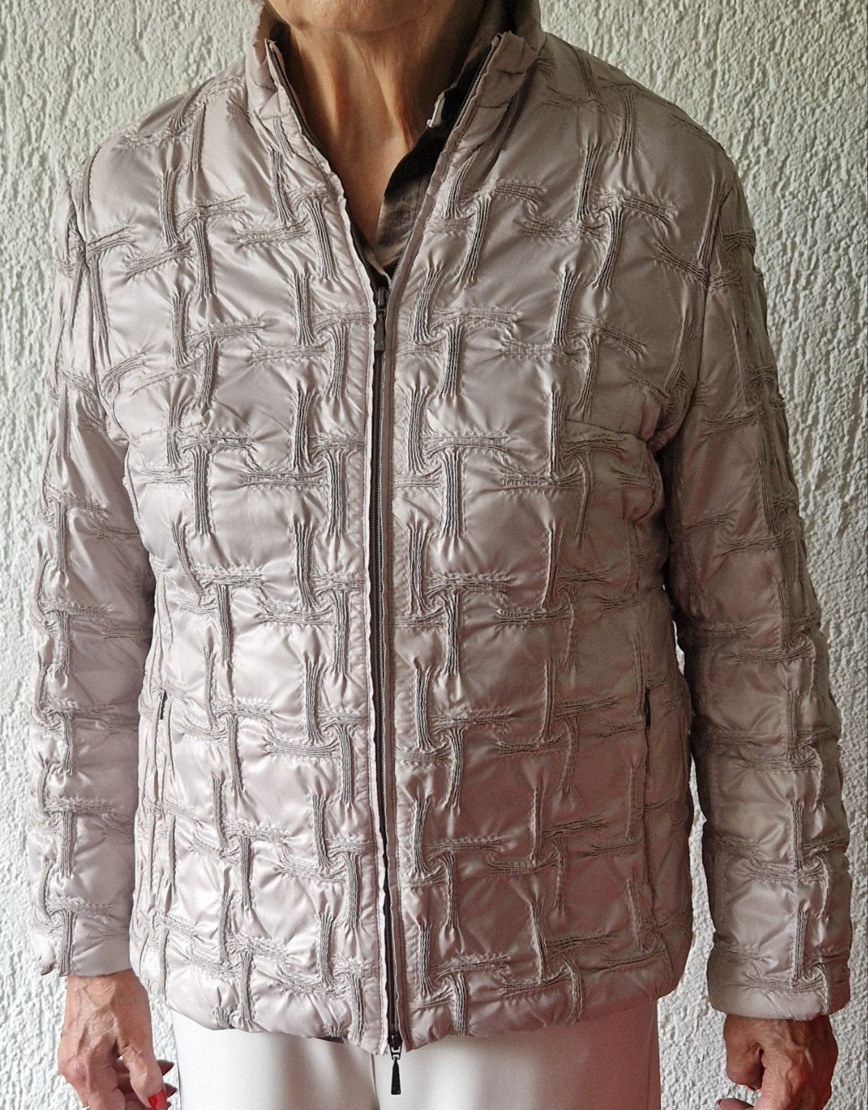 Mooie lichte winterjas – Isabell, maat 46, Kleding | Dames, Isabell, Beige, Maat 46/48 (XL) of groter, Ophalen of Verzenden