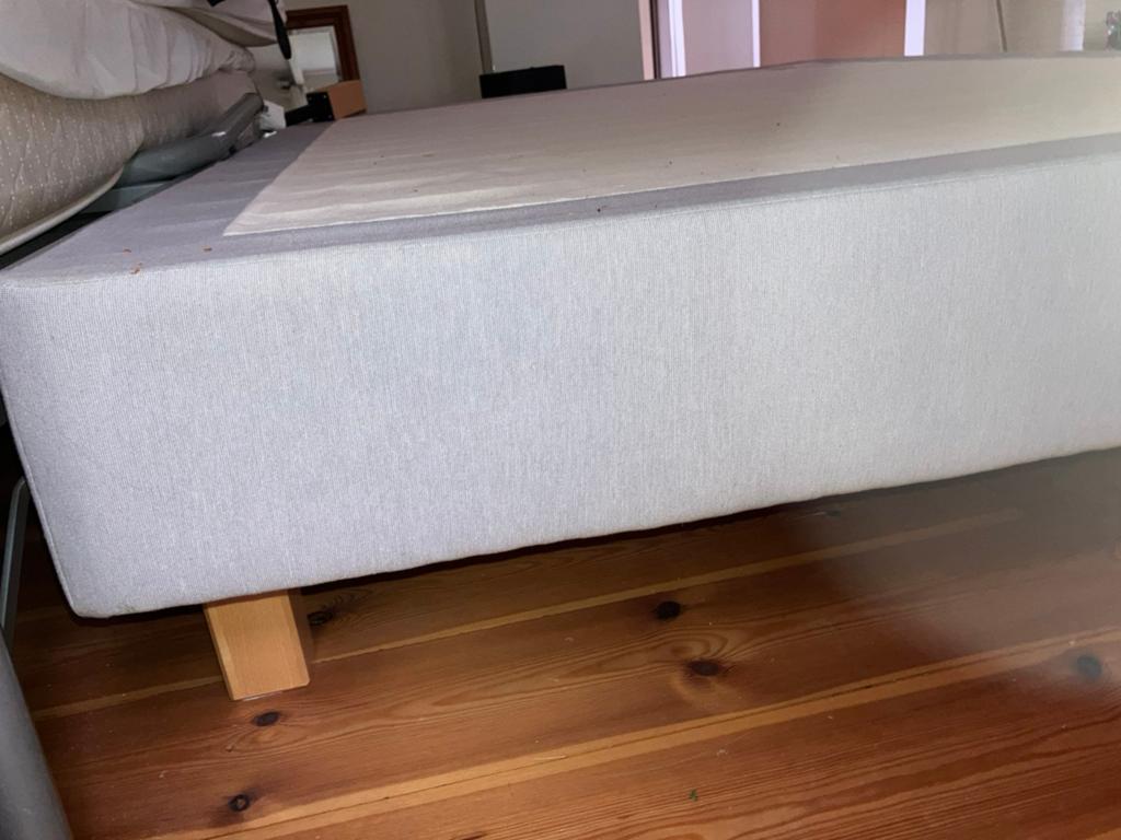 IKEA Sultan Aksdal onderbed 200x140 cm zonder matras, Huis en Inrichting, Gebruikt, Tweepersoons, 200 cm, 140 cm