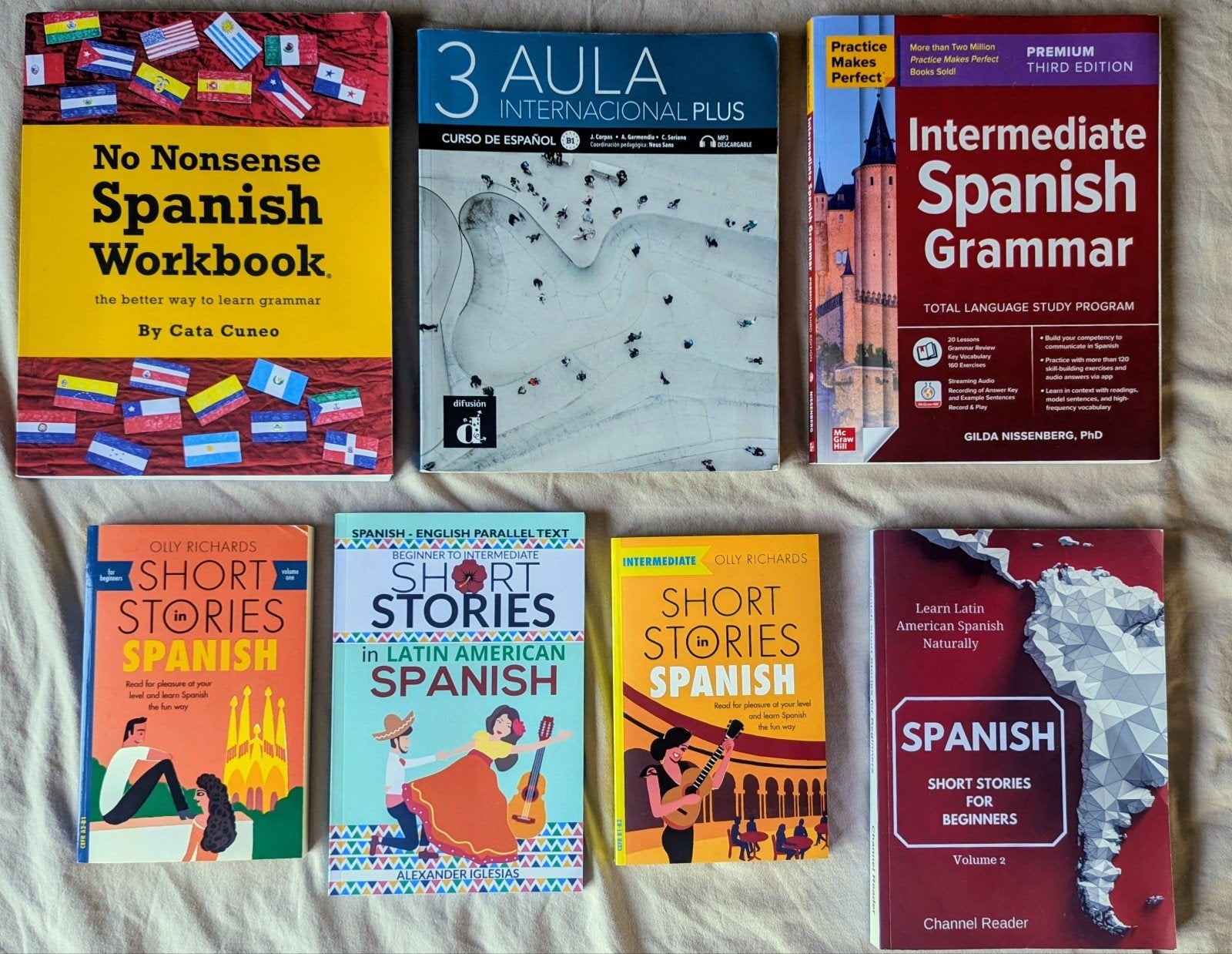 Grote collectie Spaanse boeken: leer-&leesboeken (A1-C1), Verzenden, Zo goed als nieuw, Diverse auteurs (o.a. Paco Ardit, Olly Richards)