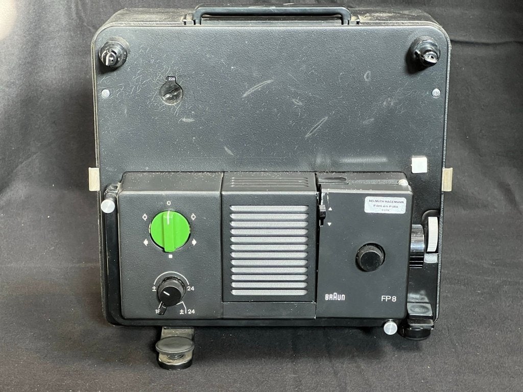 Braun FP8, Ophalen, 1960 tot 1980, Projector